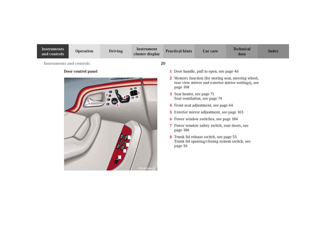 Mercedes-Benz 2002 S 500 User Manual | Page 23 / 430