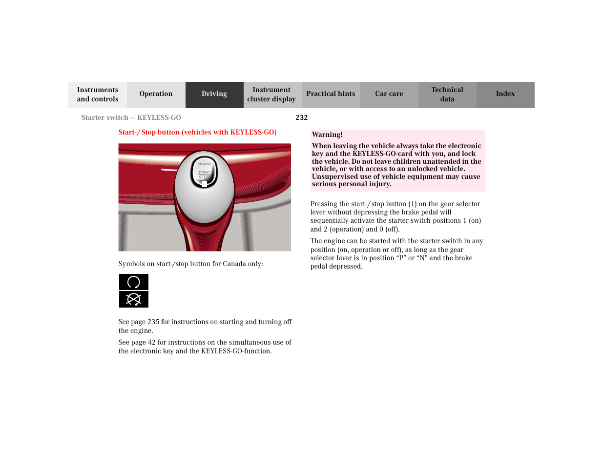 Mercedes-Benz 2002 S 500 User Manual | Page 235 / 430