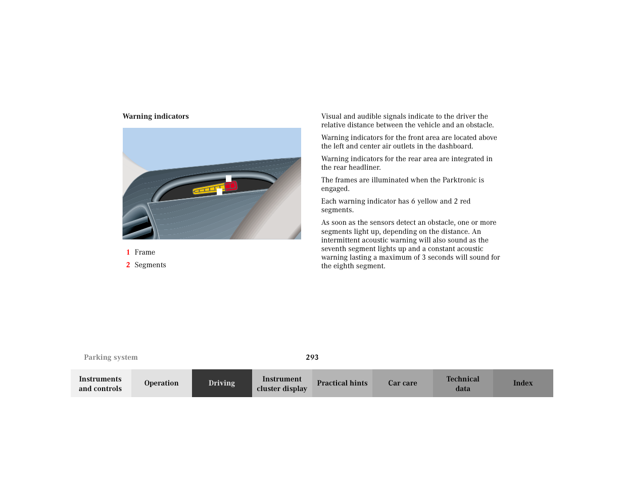 Mercedes-Benz 2002 S 500 User Manual | Page 296 / 430