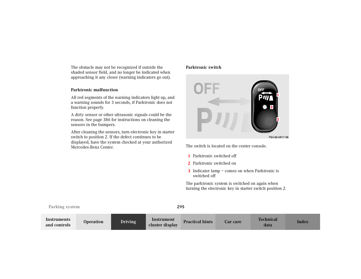 Mercedes-Benz 2002 S 500 User Manual | Page 298 / 430