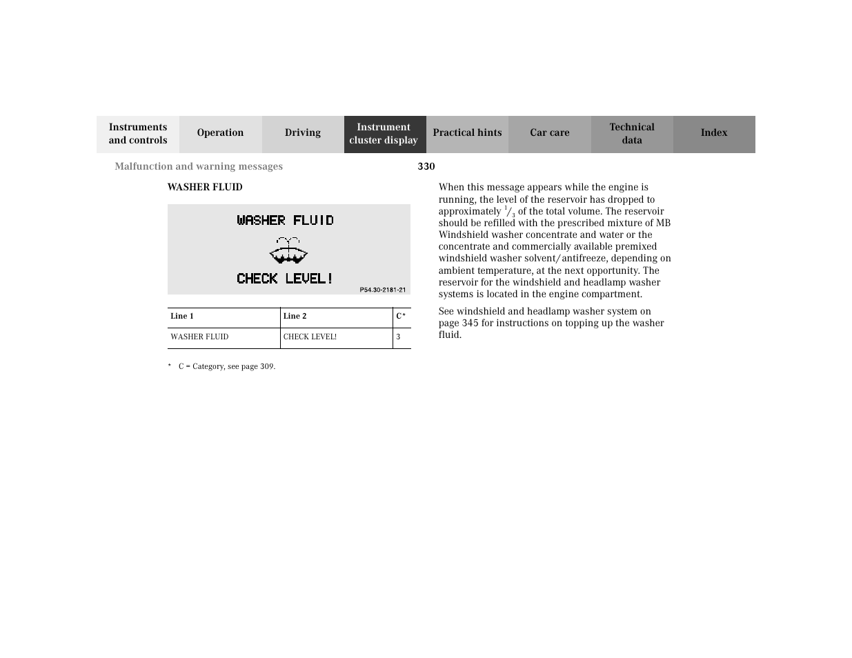 Mercedes-Benz 2002 S 500 User Manual | Page 333 / 430