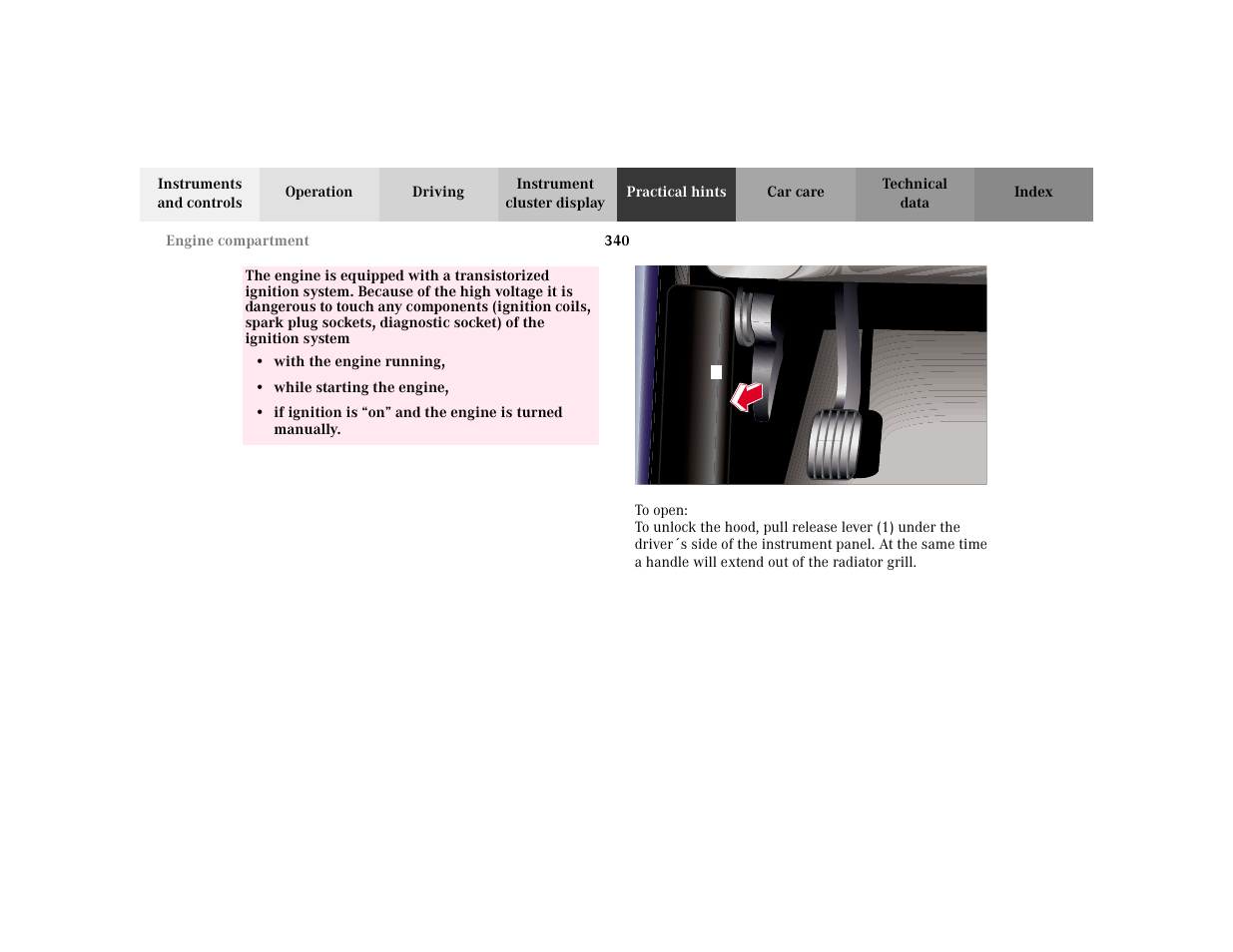 Mercedes-Benz 2002 S 500 User Manual | Page 343 / 430
