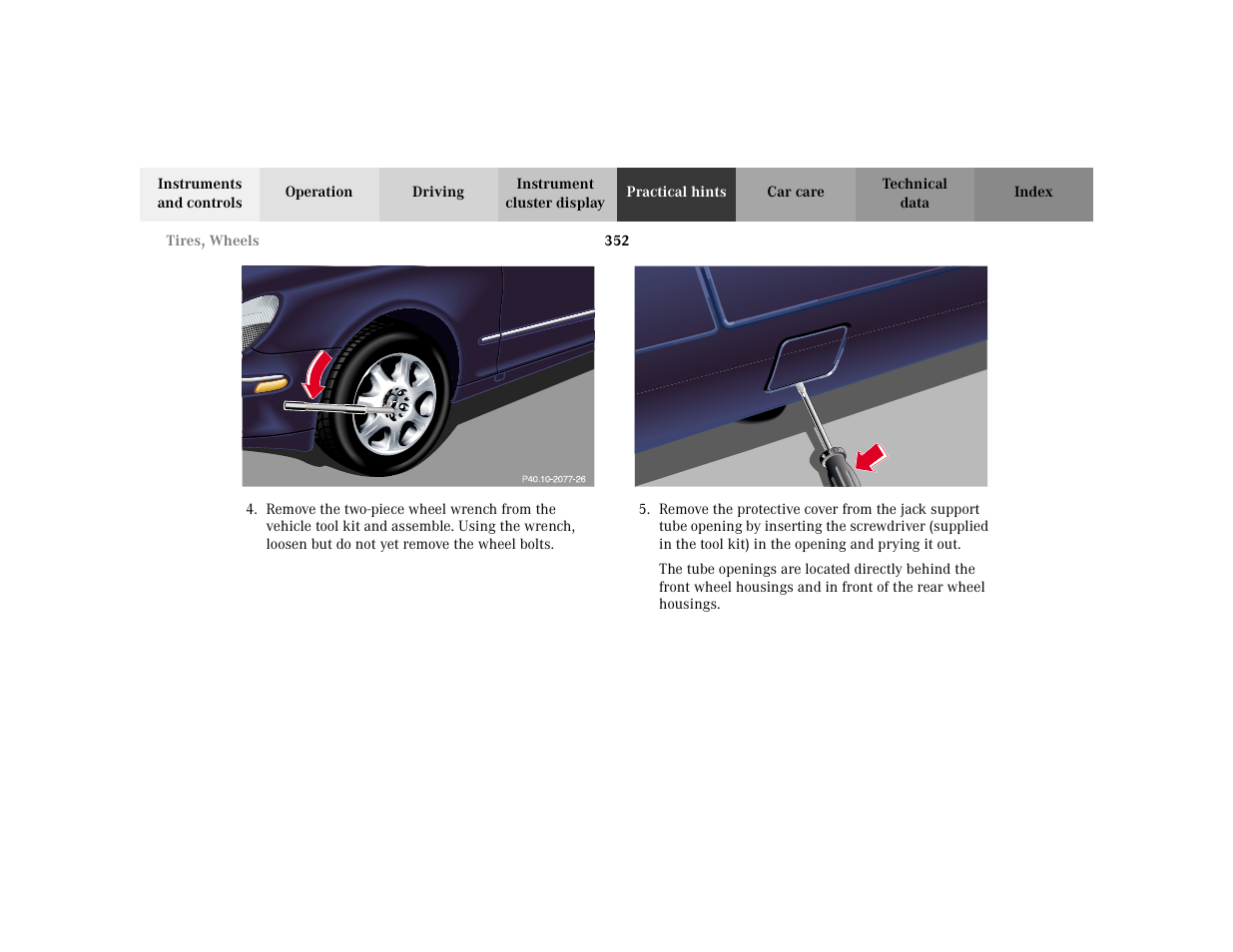 Mercedes-Benz 2002 S 500 User Manual | Page 355 / 430