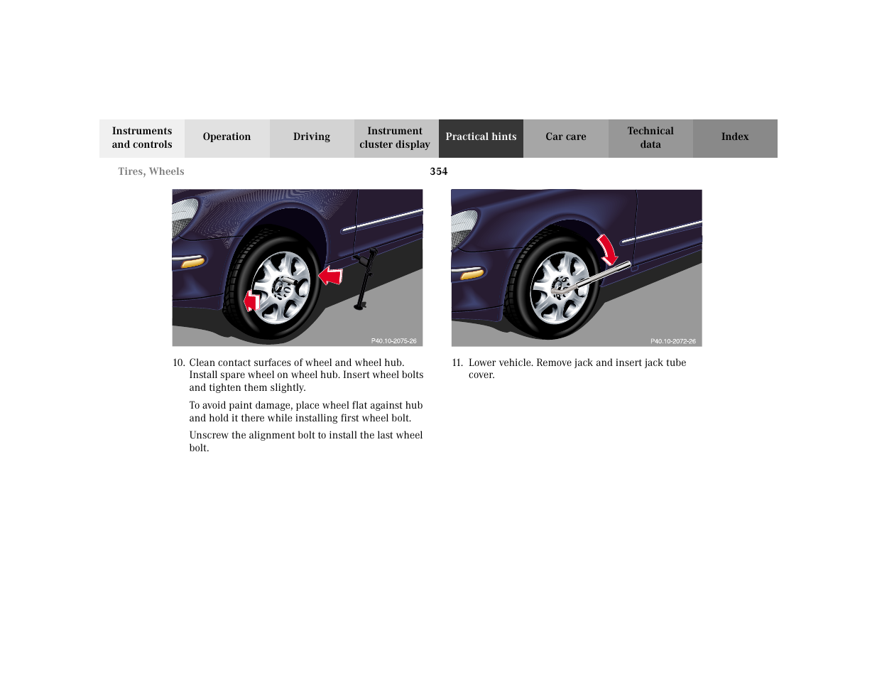 Mercedes-Benz 2002 S 500 User Manual | Page 357 / 430