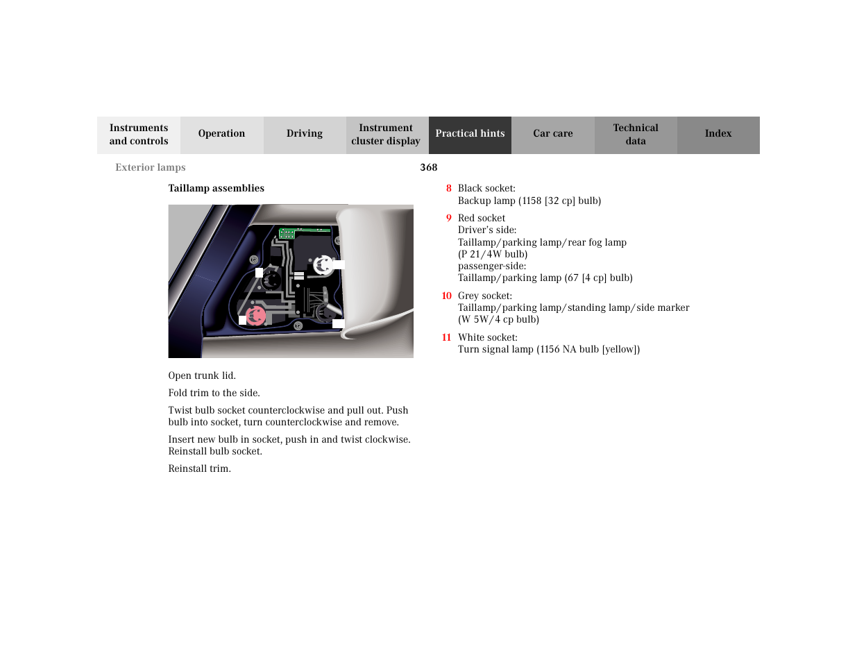 Mercedes-Benz 2002 S 500 User Manual | Page 371 / 430