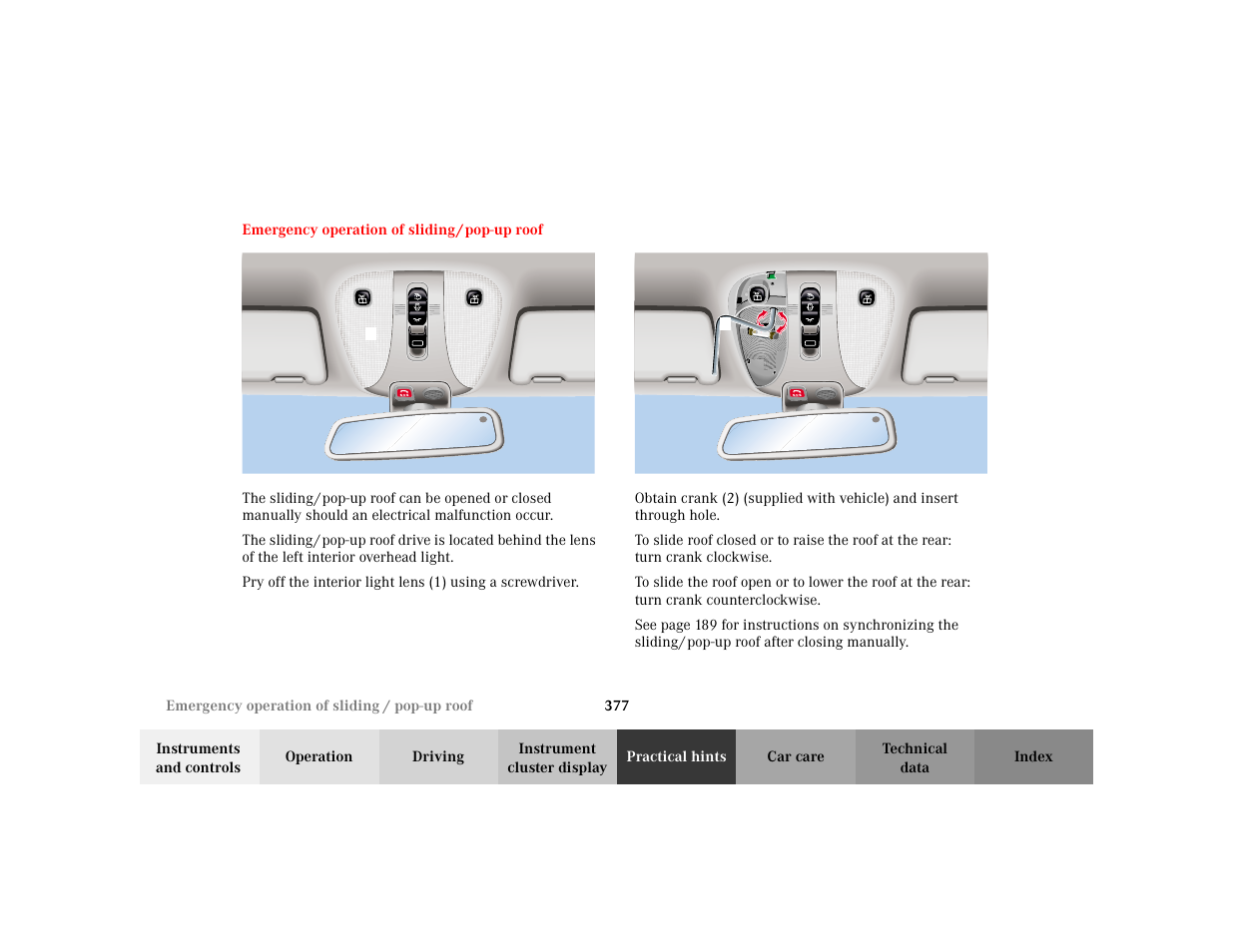Mercedes-Benz 2002 S 500 User Manual | Page 380 / 430