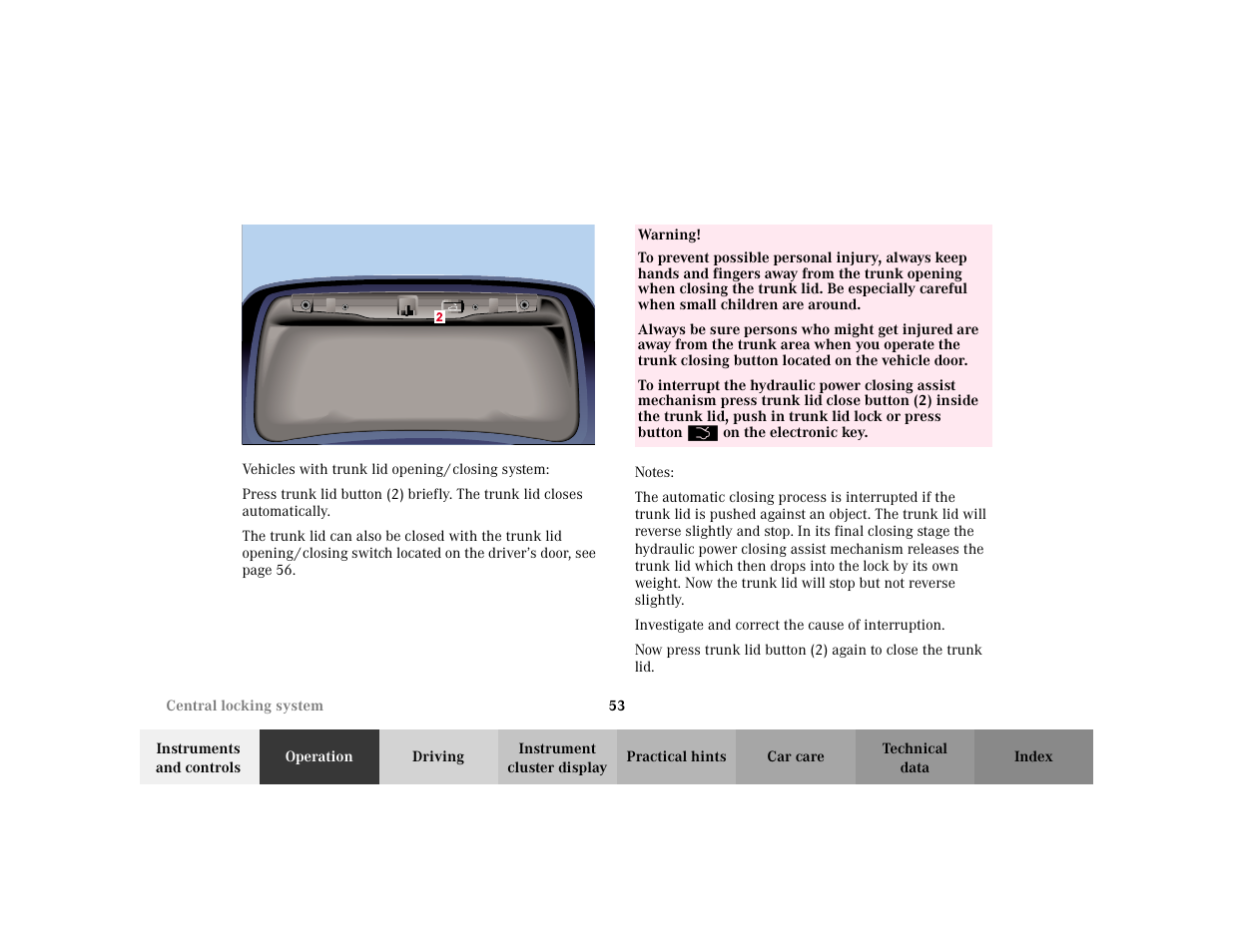 Mercedes-Benz 2002 S 500 User Manual | Page 56 / 430