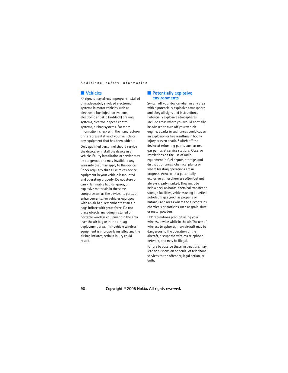 Nokia 6255 User Manual | Page 100 / 105