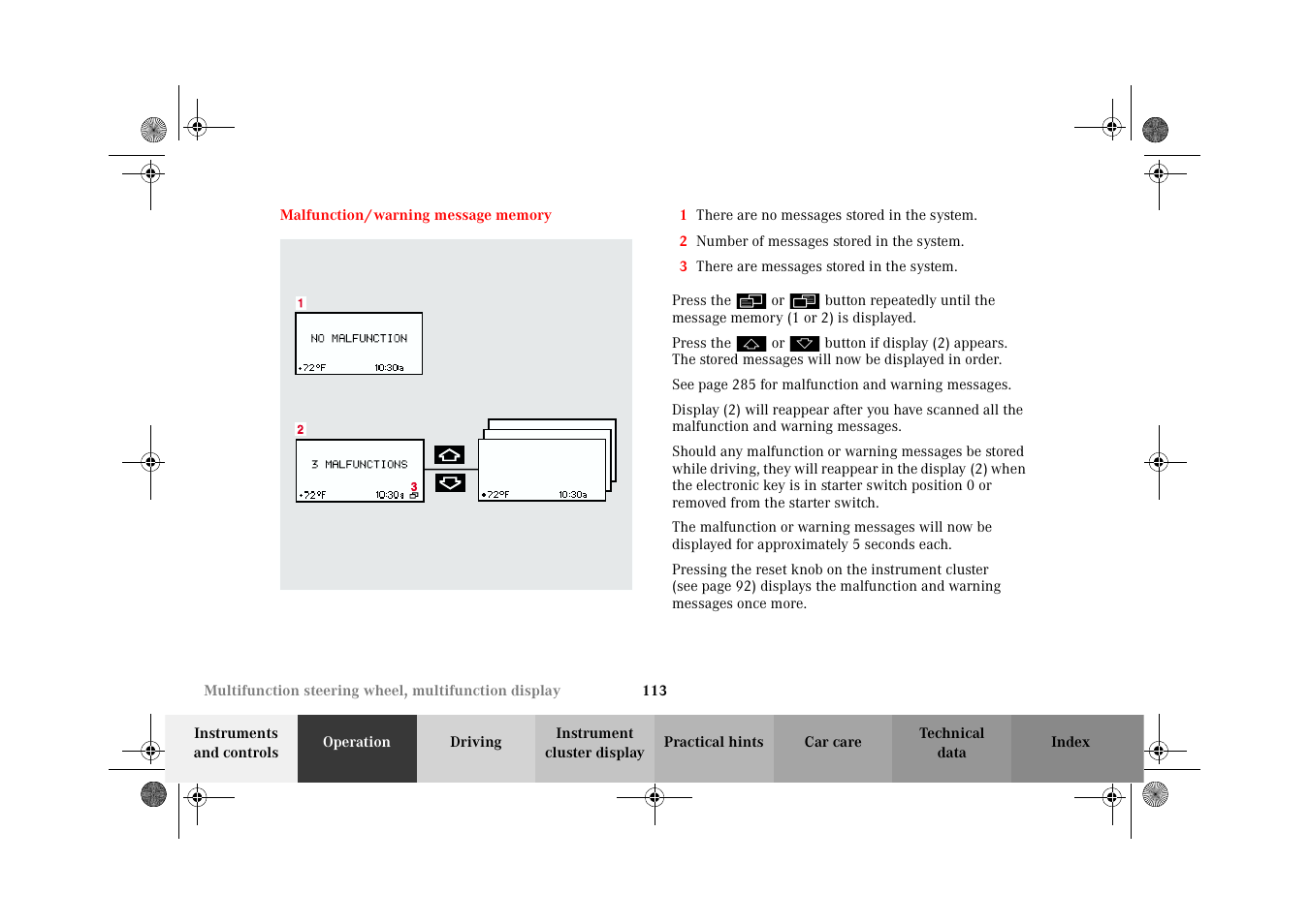 Mercedes-Benz 2002 C 320 User Manual | Page 116 / 390