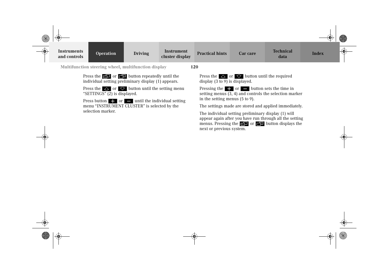 Mercedes-Benz 2002 C 320 User Manual | Page 123 / 390