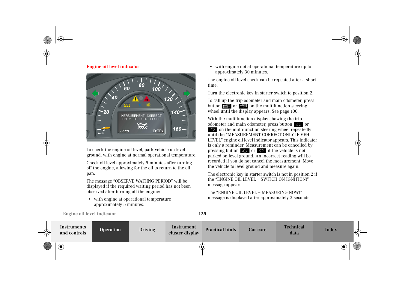 Mercedes-Benz 2002 C 320 User Manual | Page 138 / 390