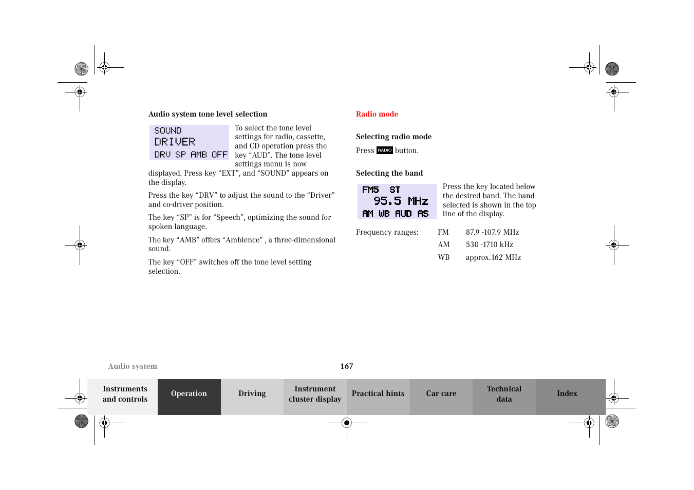 Mercedes-Benz 2002 C 320 User Manual | Page 170 / 390