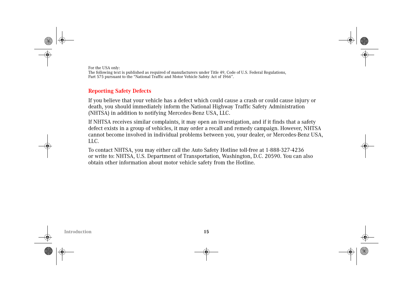 Mercedes-Benz 2002 C 320 User Manual | Page 18 / 390