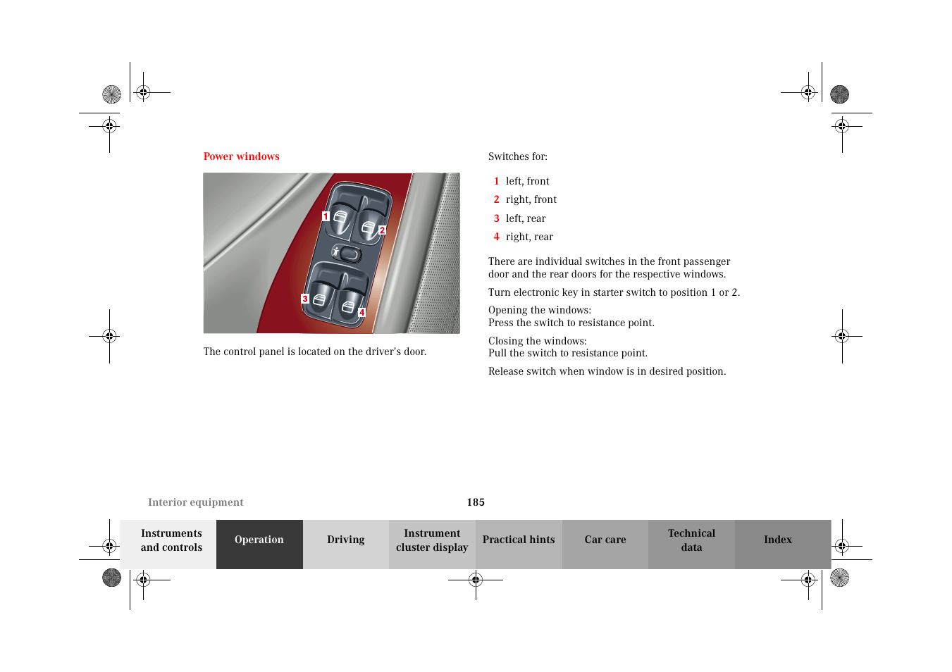 Mercedes-Benz 2002 C 320 User Manual | Page 188 / 390
