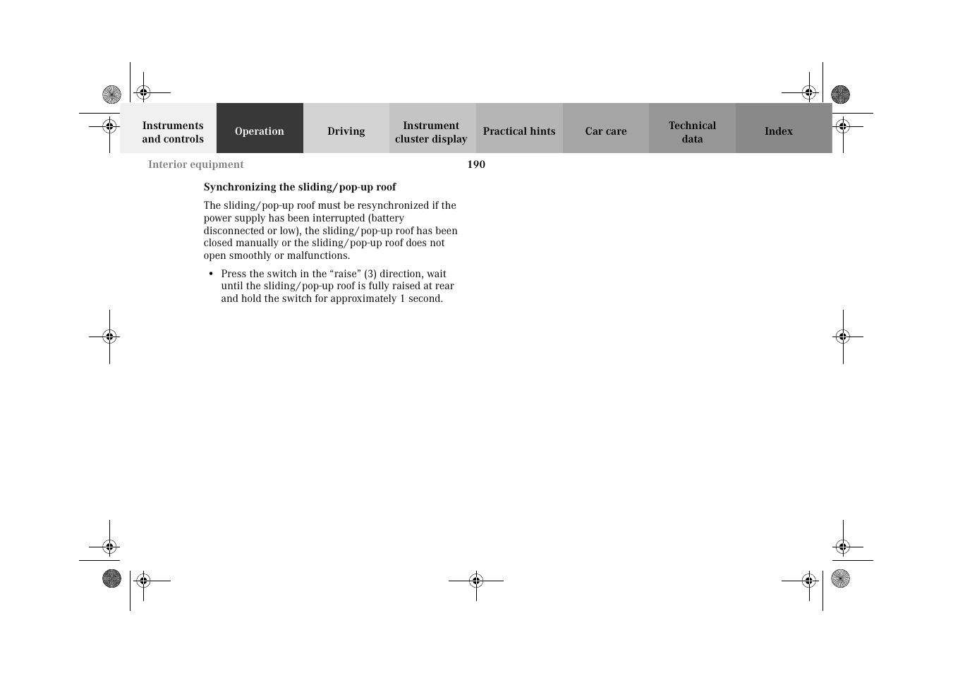 Mercedes-Benz 2002 C 320 User Manual | Page 193 / 390