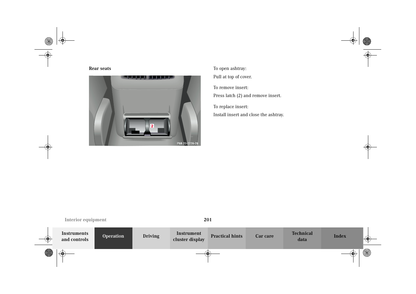 Mercedes-Benz 2002 C 320 User Manual | Page 204 / 390