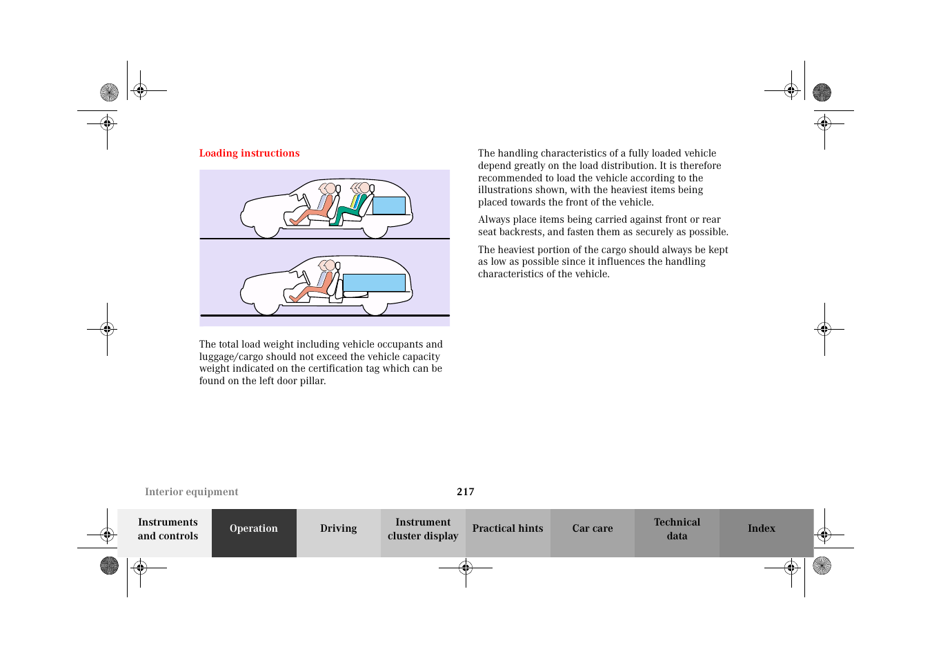 Mercedes-Benz 2002 C 320 User Manual | Page 220 / 390
