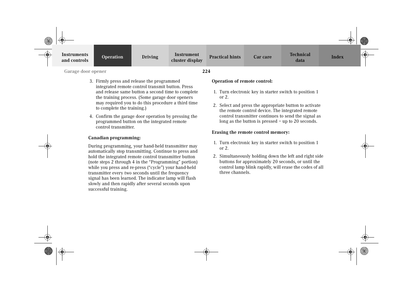Mercedes-Benz 2002 C 320 User Manual | Page 227 / 390
