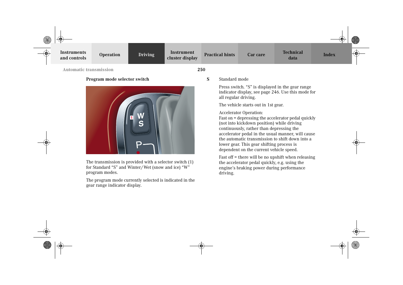 Mercedes-Benz 2002 C 320 User Manual | Page 253 / 390