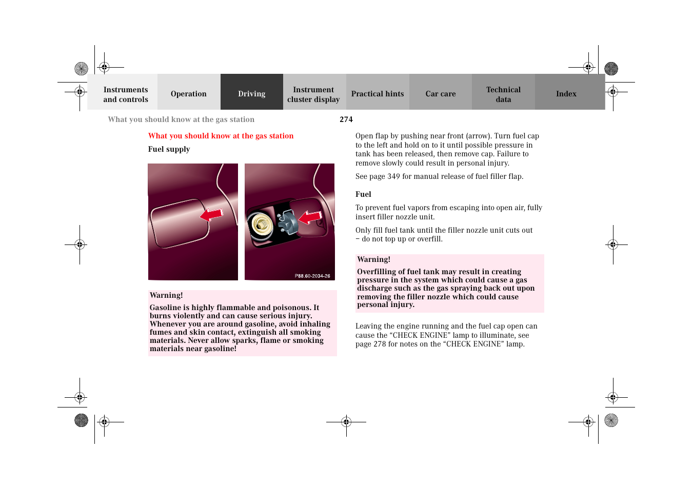 Mercedes-Benz 2002 C 320 User Manual | Page 277 / 390