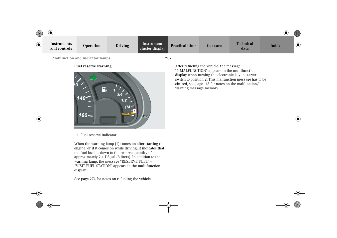 Mercedes-Benz 2002 C 320 User Manual | Page 285 / 390