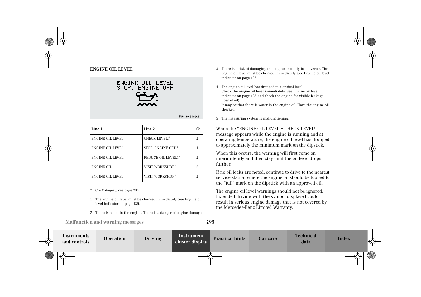 Mercedes-Benz 2002 C 320 User Manual | Page 298 / 390