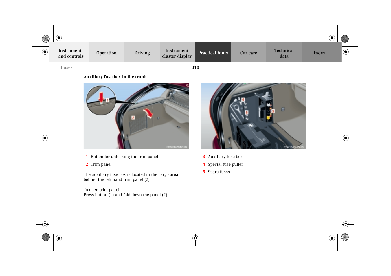 Mercedes-Benz 2002 C 320 User Manual | Page 313 / 390