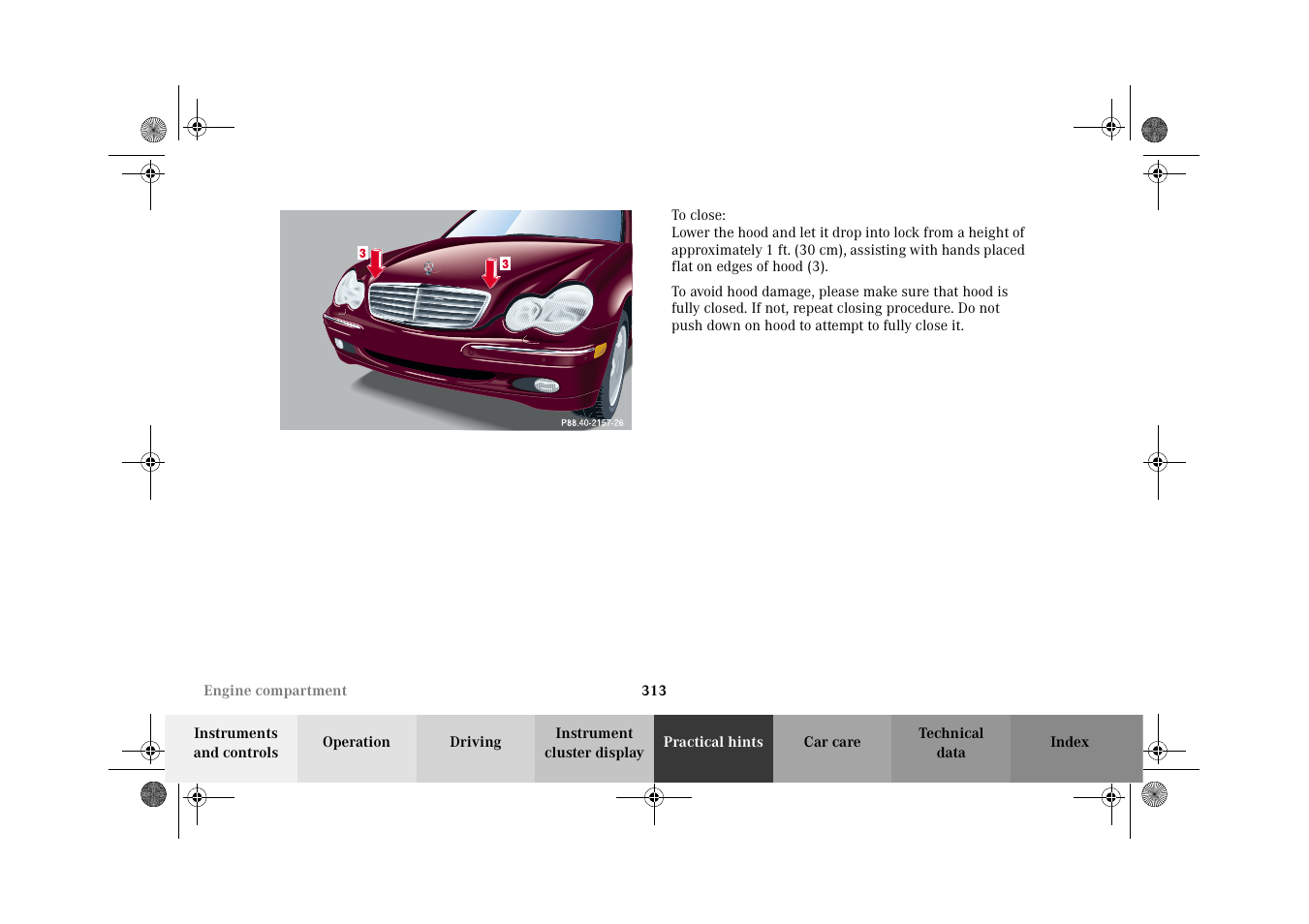 Mercedes-Benz 2002 C 320 User Manual | Page 316 / 390