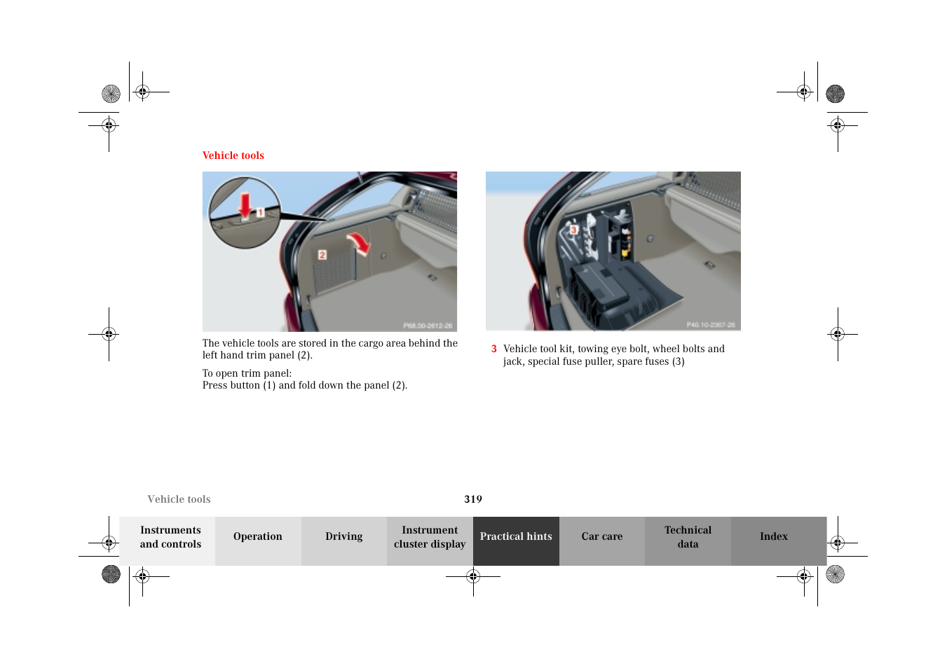 Mercedes-Benz 2002 C 320 User Manual | Page 322 / 390