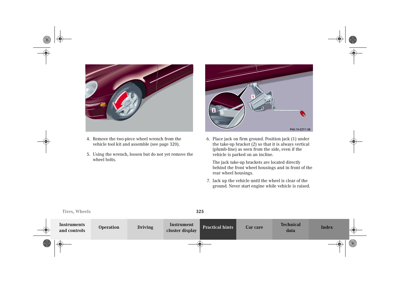 Mercedes-Benz 2002 C 320 User Manual | Page 328 / 390