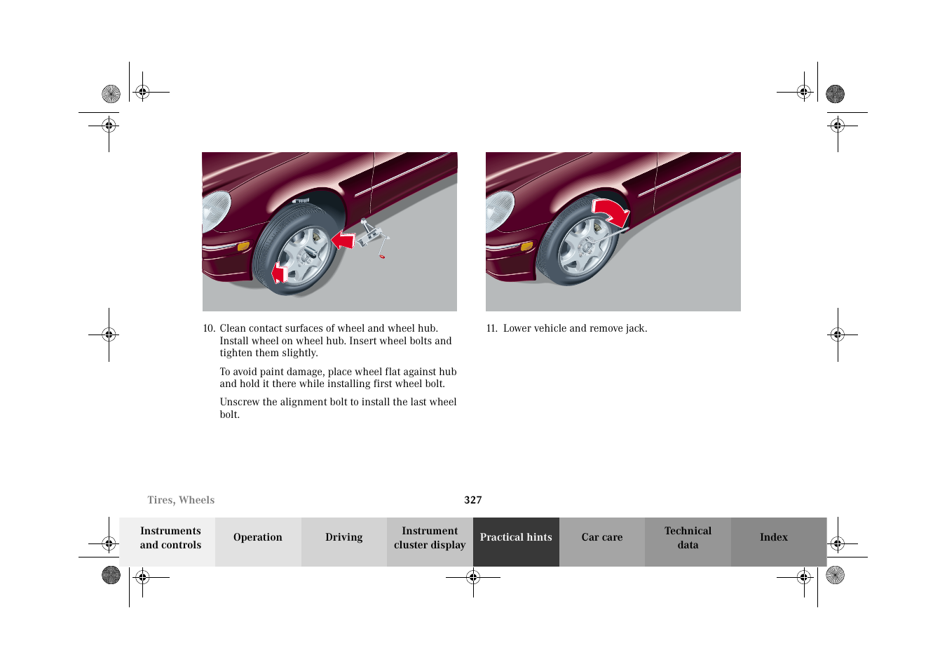 Mercedes-Benz 2002 C 320 User Manual | Page 330 / 390