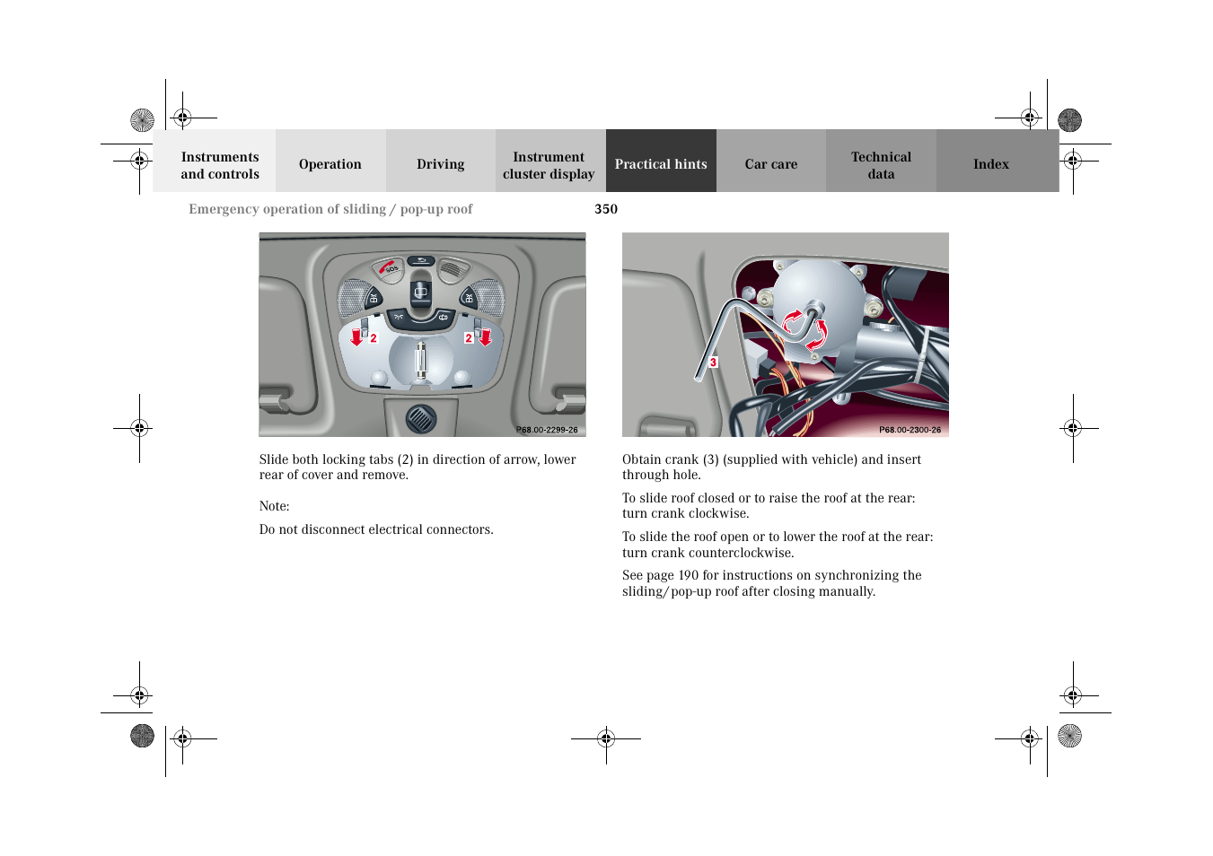 Mercedes-Benz 2002 C 320 User Manual | Page 353 / 390