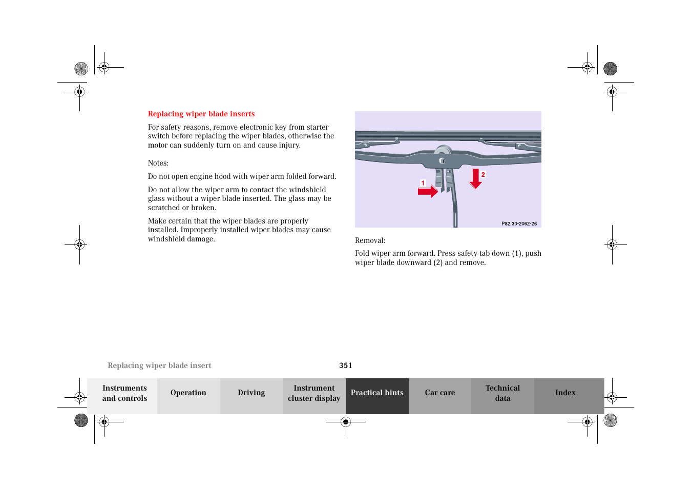 Mercedes-Benz 2002 C 320 User Manual | Page 354 / 390