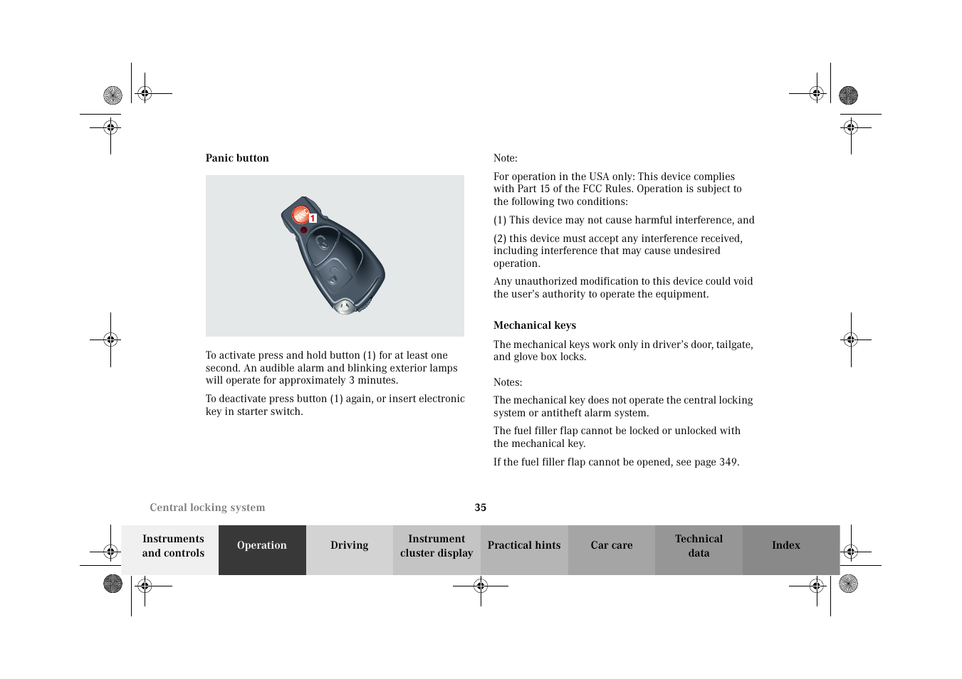 Mercedes-Benz 2002 C 320 User Manual | Page 38 / 390