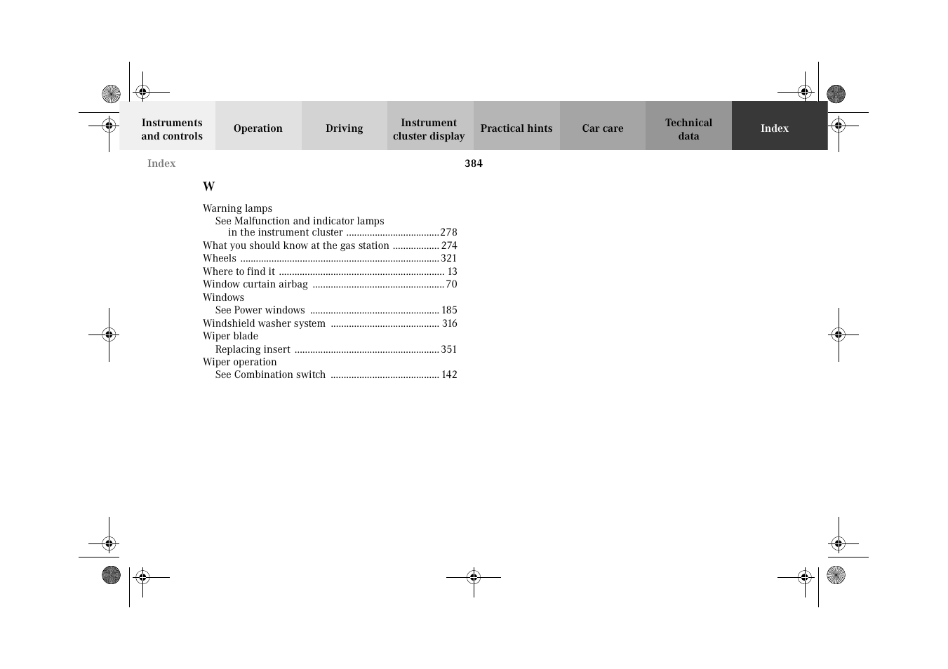 Mercedes-Benz 2002 C 320 User Manual | Page 387 / 390