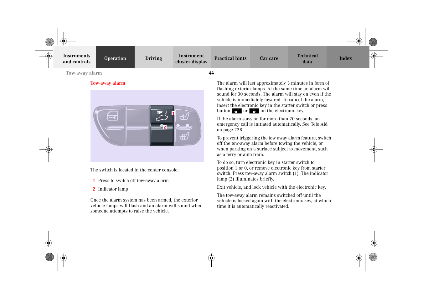 Mercedes-Benz 2002 C 320 User Manual | Page 47 / 390