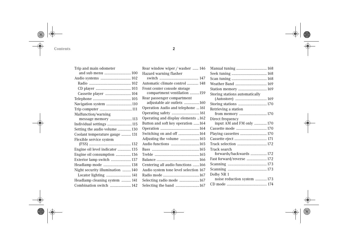 Mercedes-Benz 2002 C 320 User Manual | Page 5 / 390