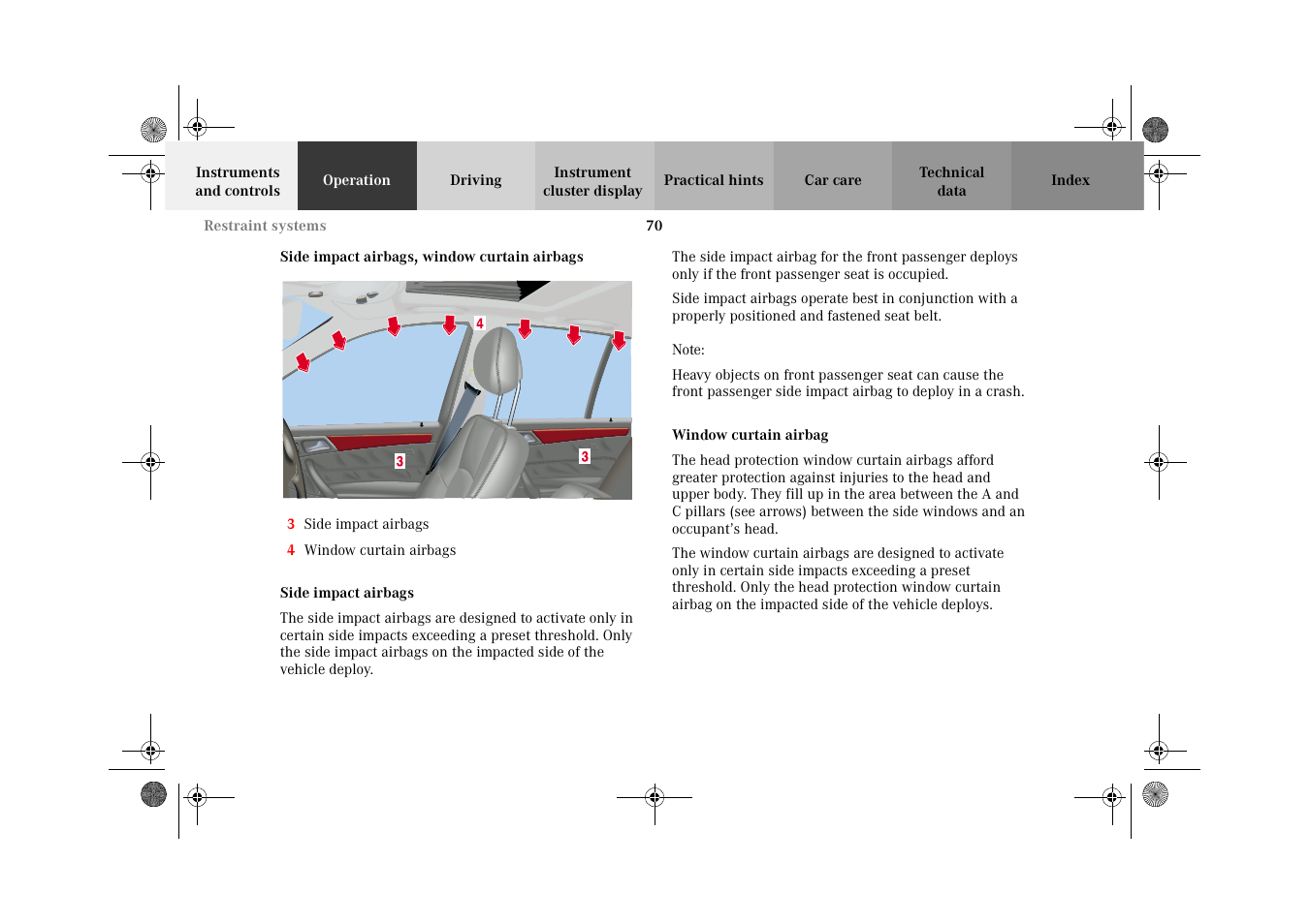 Mercedes-Benz 2002 C 320 User Manual | Page 73 / 390