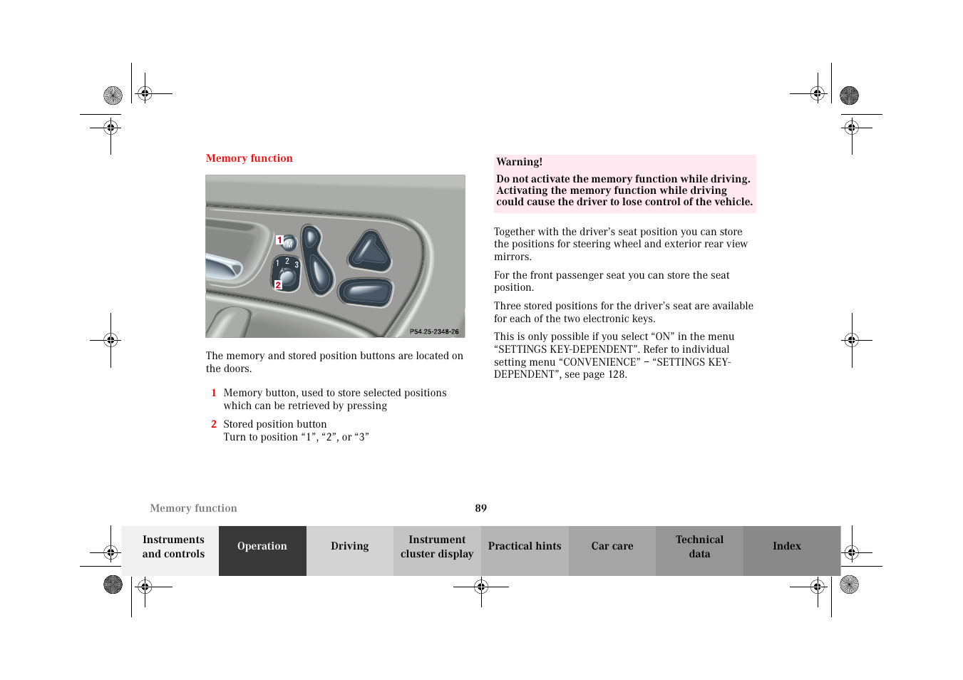 Mercedes-Benz 2002 C 320 User Manual | Page 92 / 390