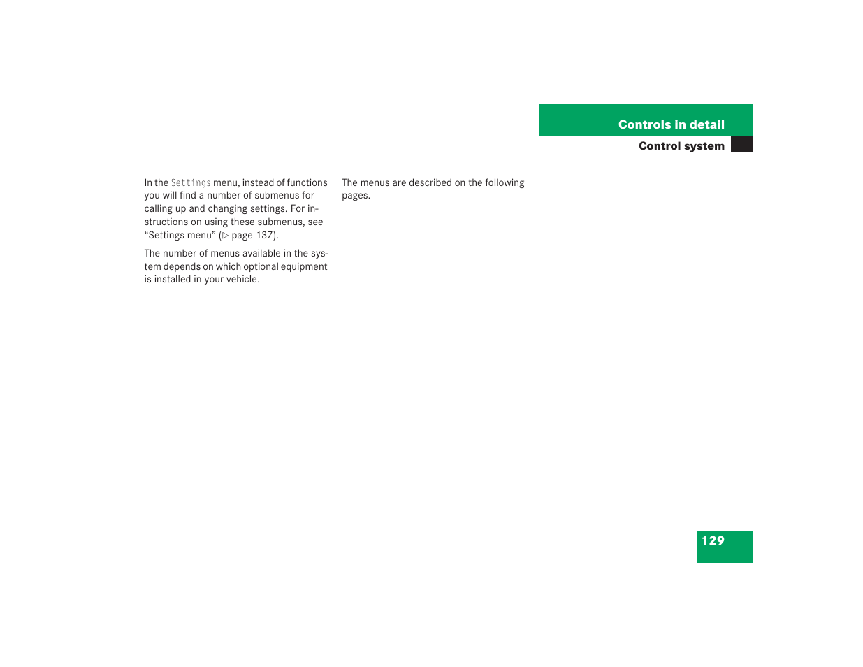 Mercedes-Benz SL 600 User Manual | Page 130 / 434
