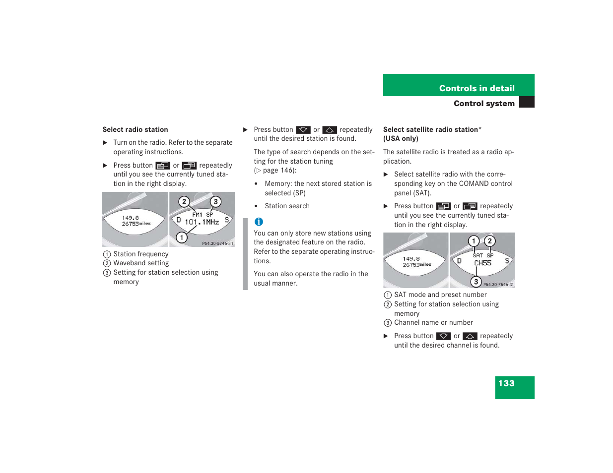 Mercedes-Benz SL 600 User Manual | Page 134 / 434