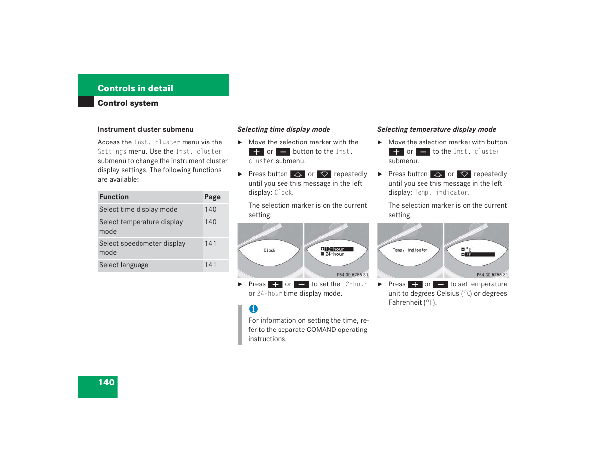 Mercedes-Benz SL 600 User Manual | Page 141 / 434