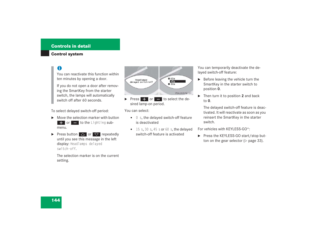 Mercedes-Benz SL 600 User Manual | Page 145 / 434