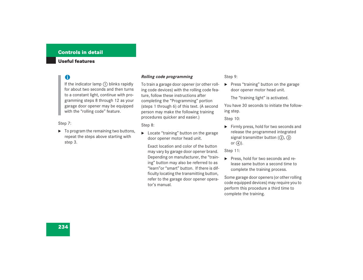 Mercedes-Benz SL 600 User Manual | Page 235 / 434