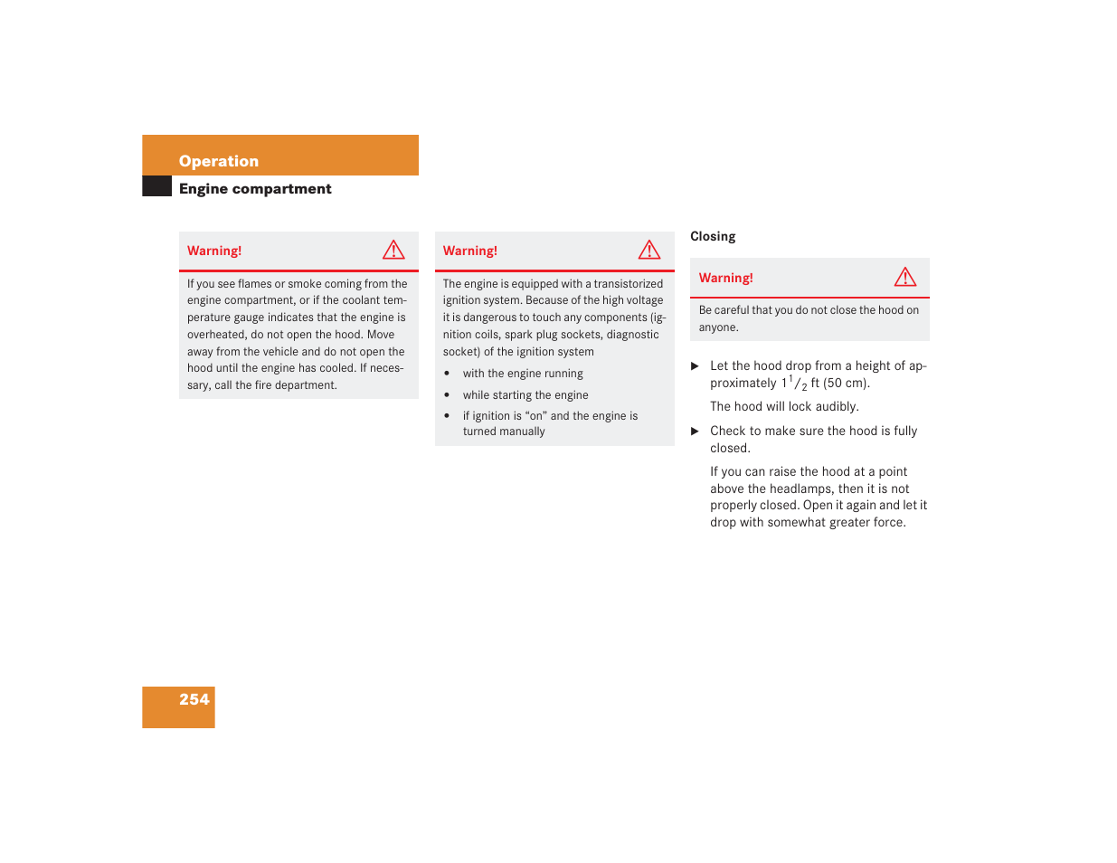 Mercedes-Benz SL 600 User Manual | Page 255 / 434