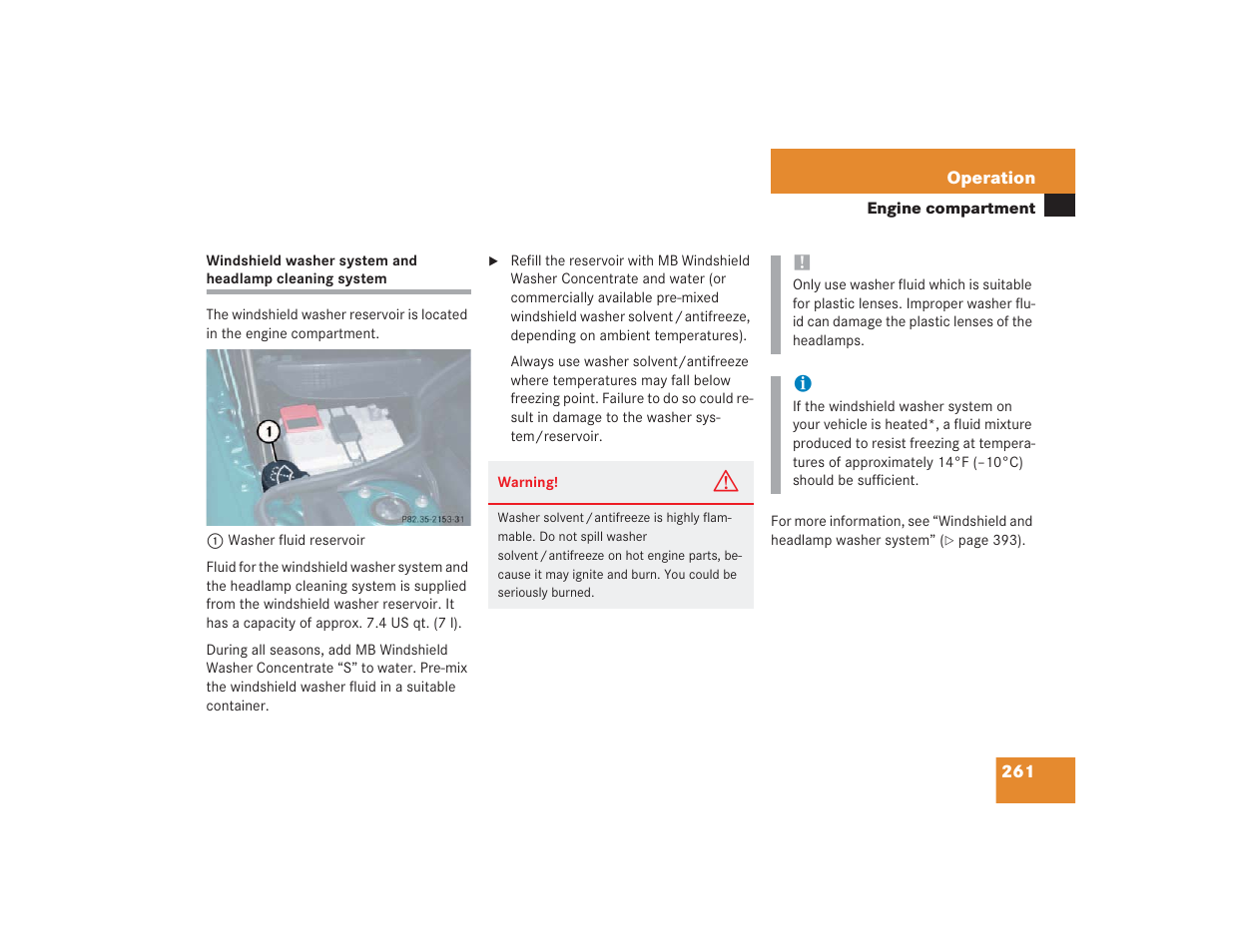 Mercedes-Benz SL 600 User Manual | Page 262 / 434