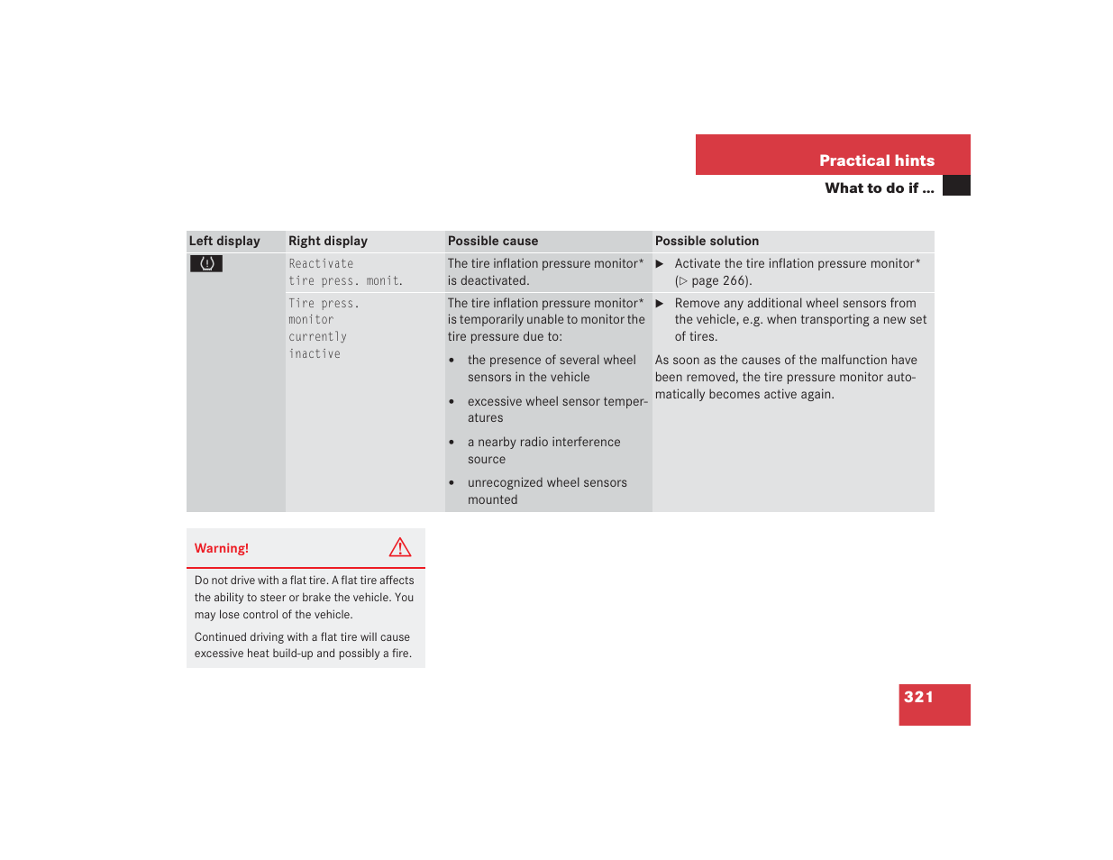 Mercedes-Benz SL 600 User Manual | Page 322 / 434