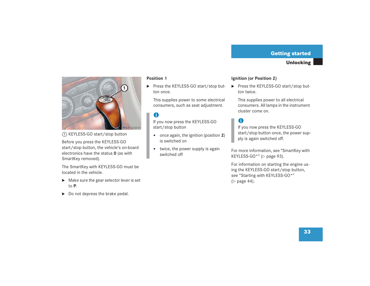 Mercedes-Benz SL 600 User Manual | Page 34 / 434