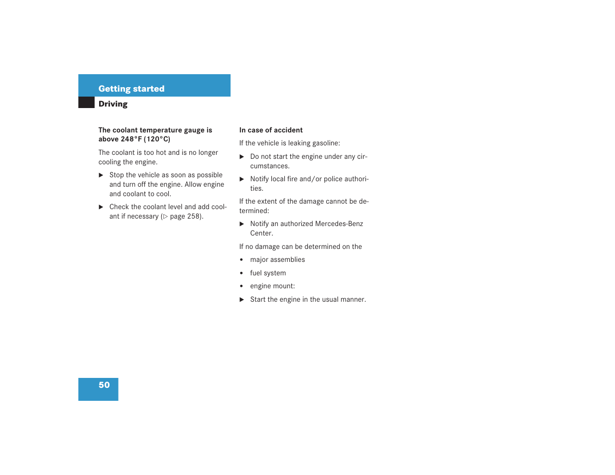 Mercedes-Benz SL 600 User Manual | Page 51 / 434