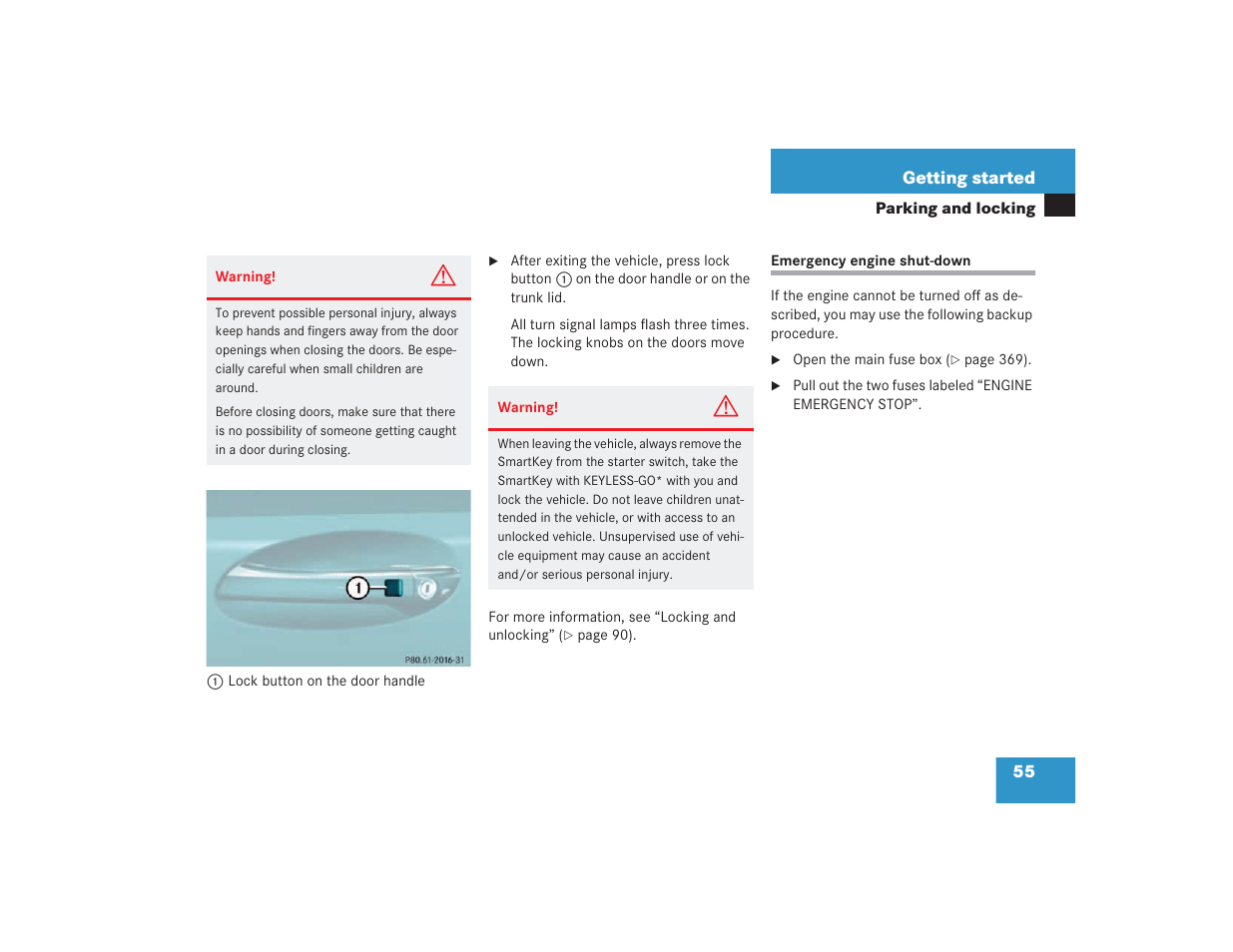 Mercedes-Benz SL 600 User Manual | Page 56 / 434